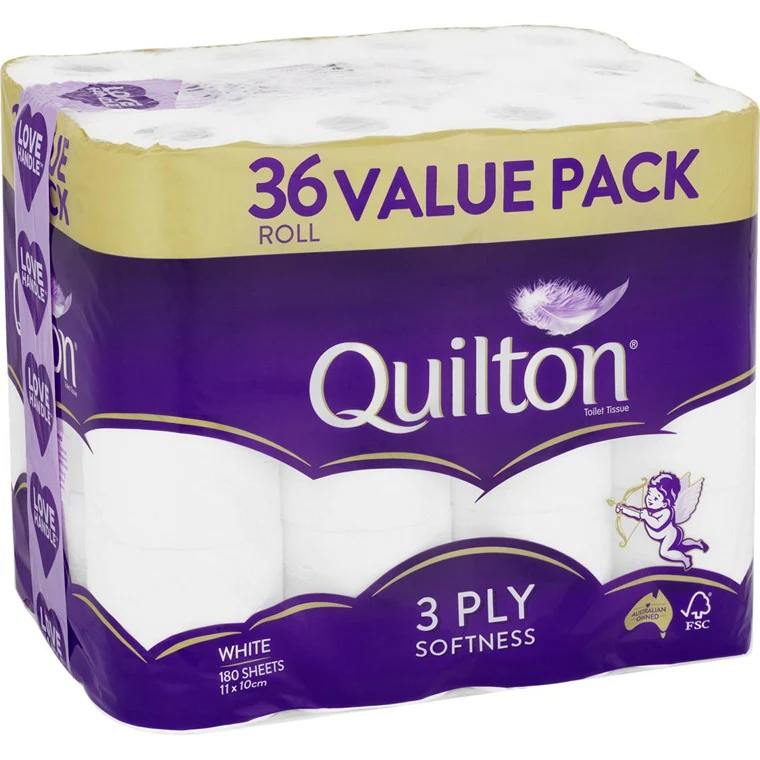 Quilton Toilet Paper, 36pk, 3ply - Image 2