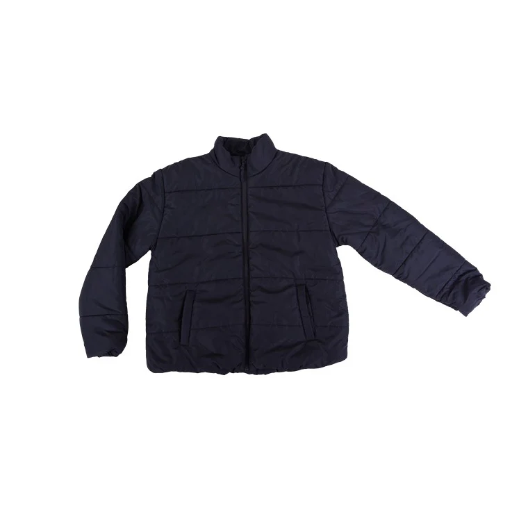 Puffa Jacket, Charcoal, Size L - Image 2