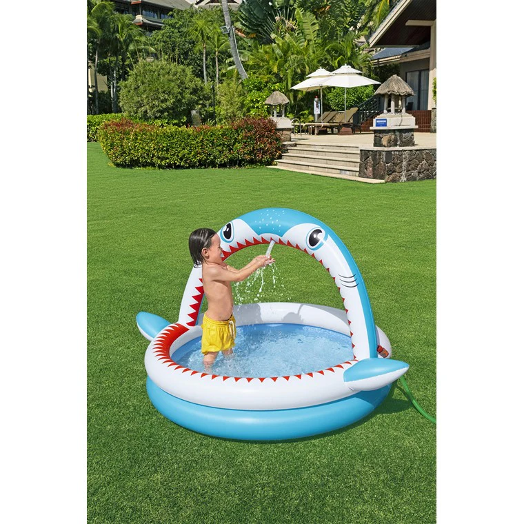 Bestway Sharktastic Sprinker Play Pool - Image 3