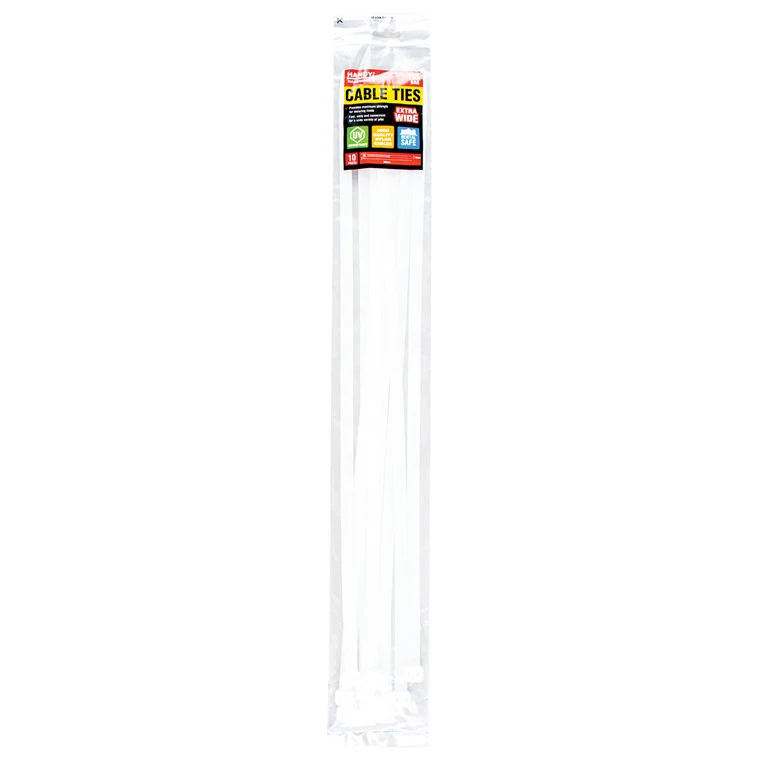 Extra Wide Cable Ties, 10pk - Image 2
