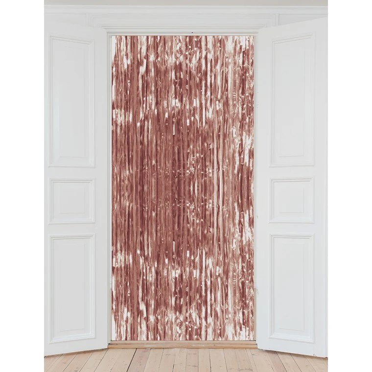 Foil Backdrop, Rose Gold, 2m